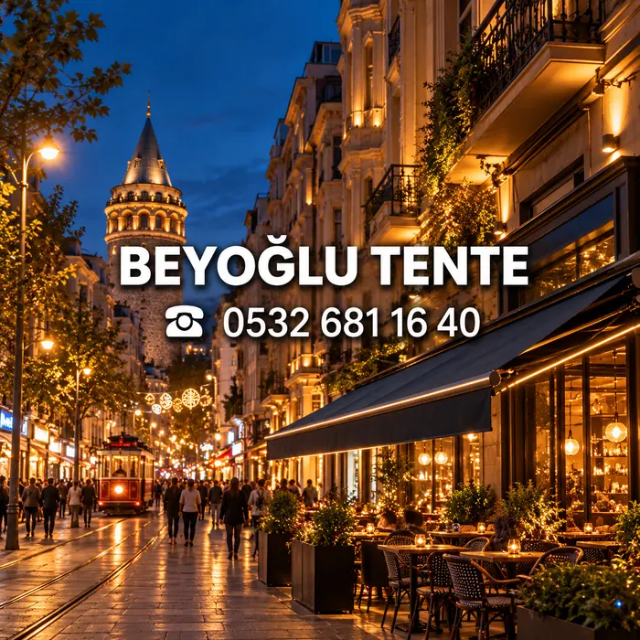 Beyoğlu Tente Branda